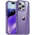 Ребристий силіконовий чохол на Apple iPhone 14 Pro (6.1") – Purple. Фото 1 з 3