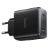 МЗП Hoco C160A Upgrade PD65W+QC3.0 (1USB-A/2C) – Black. Фото 4 з 6