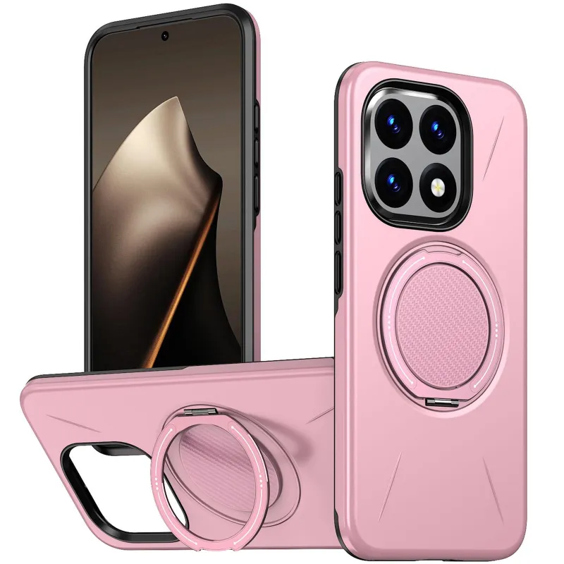 TPU+PC чохол Kalebol Magnetic Case для Xiaomi 15T – Pink. Фото 2 з 3
