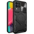 Ударостійкий чохол Bracket Ringstand із захисною шторкою для камери на Samsung Galaxy A22 4G – Black. Фото 2 з 6