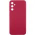 Цветной силиконовый чехол с защитой камеры для Samsung Galaxy A36 5G – Бордовый / Burgundy. Фото 1 из 2