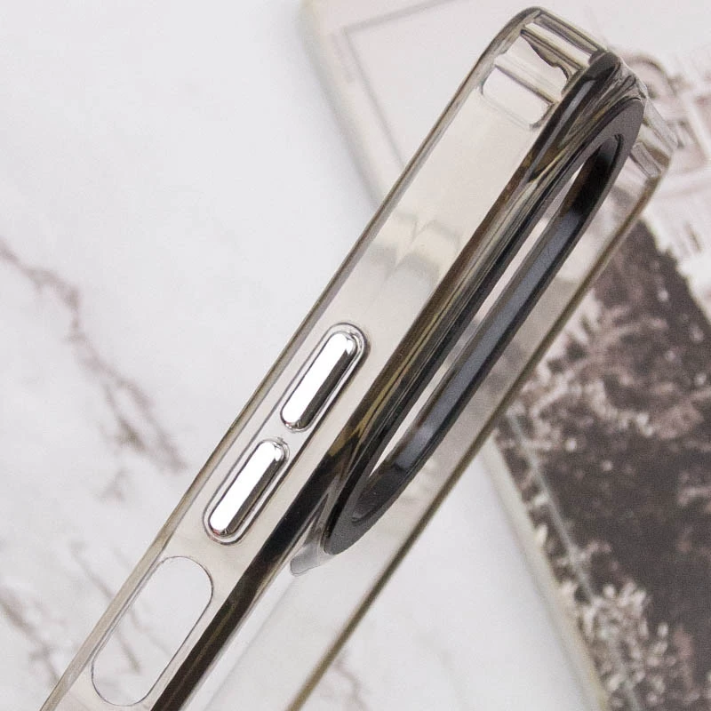 Кольоровий чохол TPU+PC на Oppo A58 4G – Gray. Фото 5 з 6