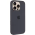 Силиконовый чехол ААА with Magsafe connection для Apple iPhone 16 Pro – Black. Фото 2 из 10