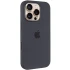 Силіконовий чохол ААА with Magsafe connection для Apple iPhone 16 Pro Max – Black. Фото 2 з 10