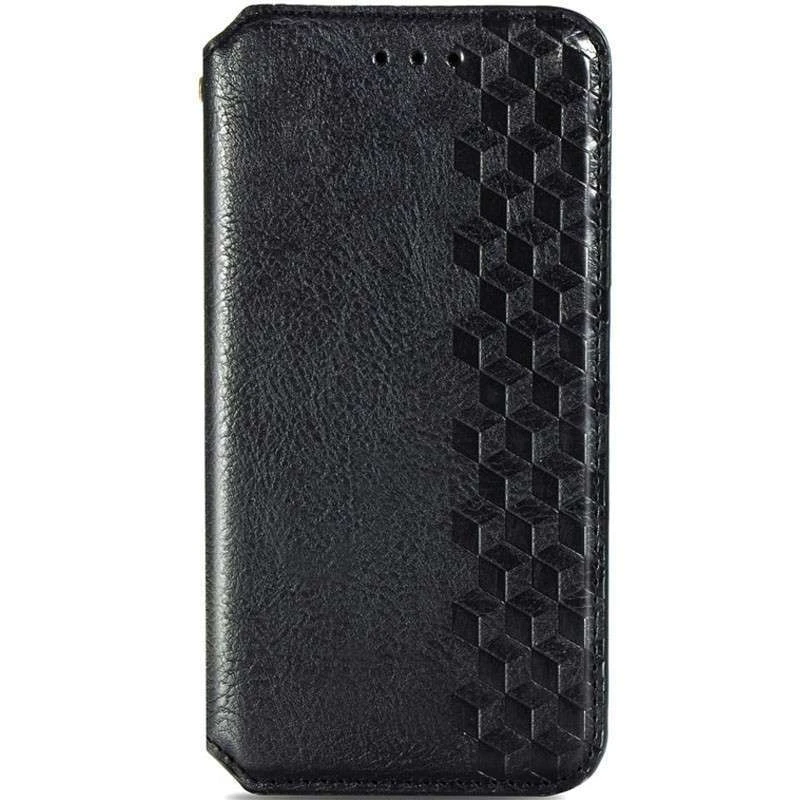 

Чохол-книжка GETMAN кубик на Xiaomi Redmi Note 10 5G (Чорний)
