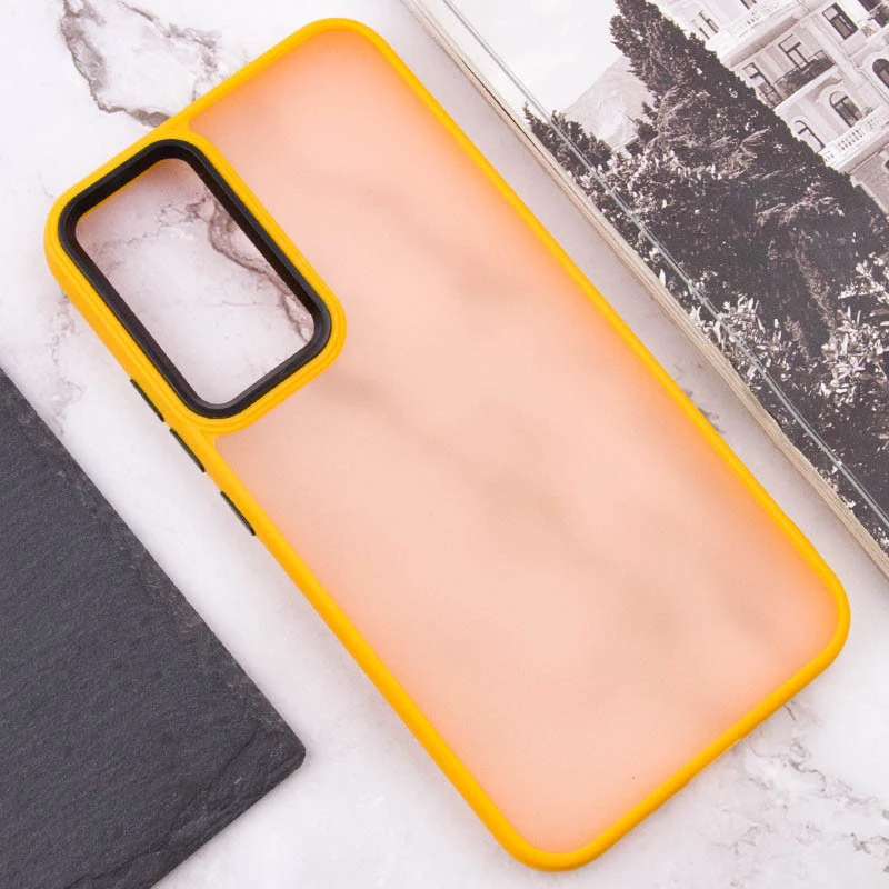 Чохол TPU+PC Lyon Frosted на Samsung Galaxy A54 5G – Orange. Фото 9 з 14