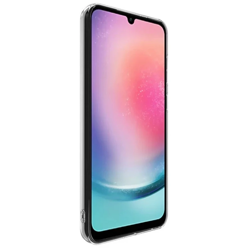 Ультратонкий силиконовый чехол 1,5 мм с защитой камеры для Samsung Galaxy A18 – Бесцветный (прозрачный). Фото 3 из 3