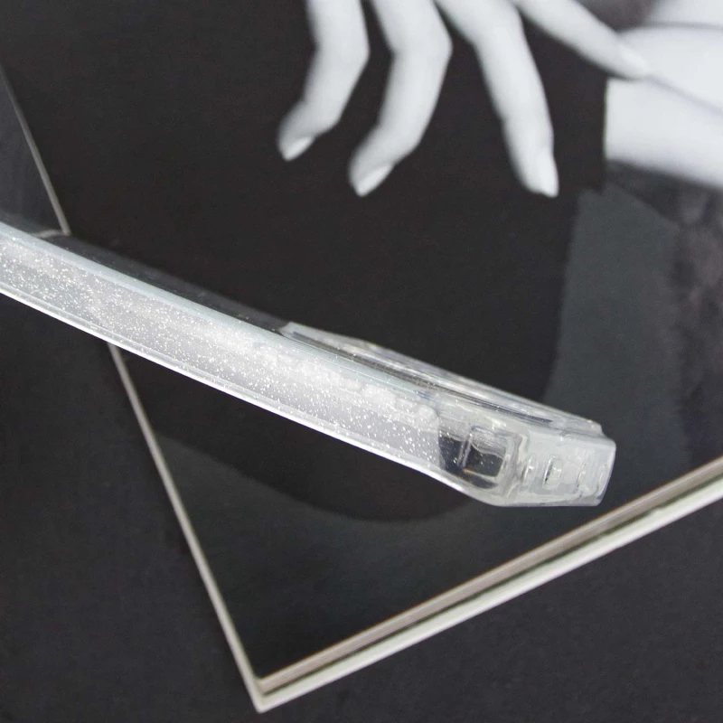 Прозрачный чехол с блестками Xiaomi Redmi Note 13 Pro+ – Clear. Фото 8 из 8