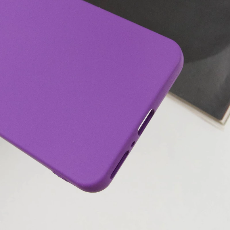 Чохол Silicone Case Lakshmi Plus з закритою камерою на Xiaomi Redmi Note 13 5G – Фіолетовий / Purple. Фото 6 з 6