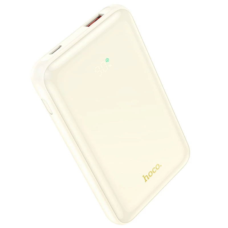 

Портативний зарядний пристрій Power Bank Hoco Q21 Great 22.5W+PD20W 10000 mAh (Milky White)