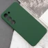 Чохол Silicone Case Lakshmi Premium із закритою камерою для Samsung Galaxy S24 – Зелений / Cyprus Green. Фото 9 з 13