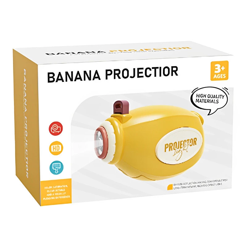 Дитячий проектор-світильник ME-235 Banana – Yellow. Фото 4 з 6