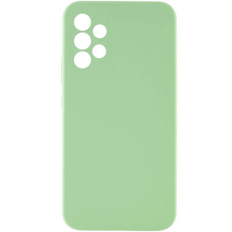 Чохол Silicone Case Lakshmi Premium із закритою камерою для Samsung Galaxy A33 5G – М'ятний / Mint. Фото 1 з 3