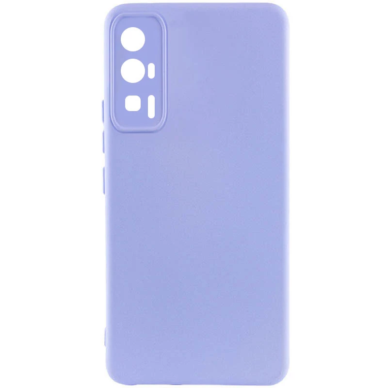 

Чехол Silicone Case Lakshmi с закрытой камерой для Xiaomi Poco F5 Pro (Сиреневый / Dasheen), Бузковий / dasheen