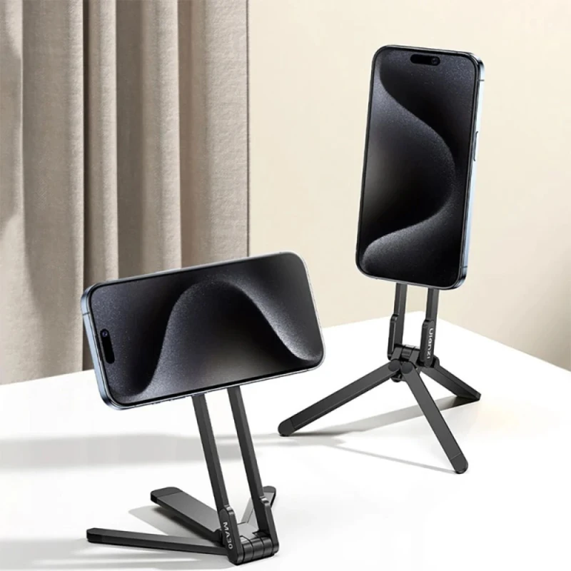 Магнітний тримач для телефону Ulanzi Vijim MA30 трипод з карабіном – Black. Фото 3 з 6