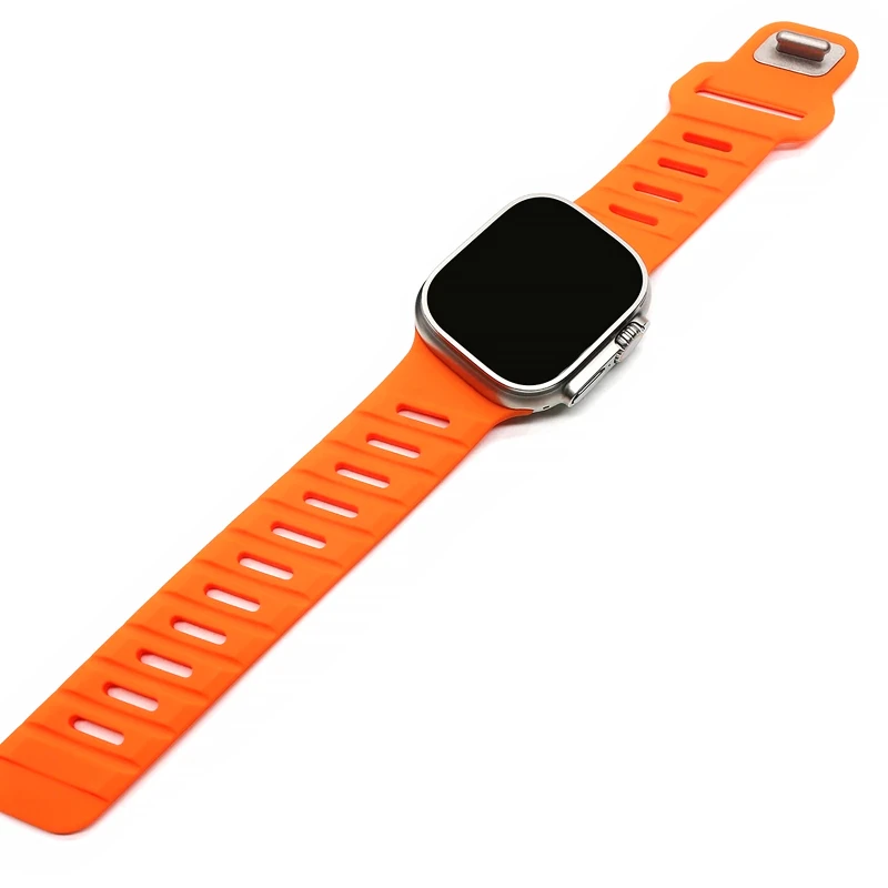 Ремінець Urban для Apple Watch 42(ser.1-3)/44/45/46/49mm – Orange. Фото 5 з 6