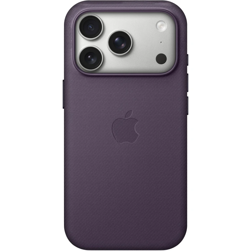 Тканинний чохол TechWoven (AAA) with MagSafe and Animation для Apple iPhone 17 Pro (6.3") – Purple. Фото 1 з 2
