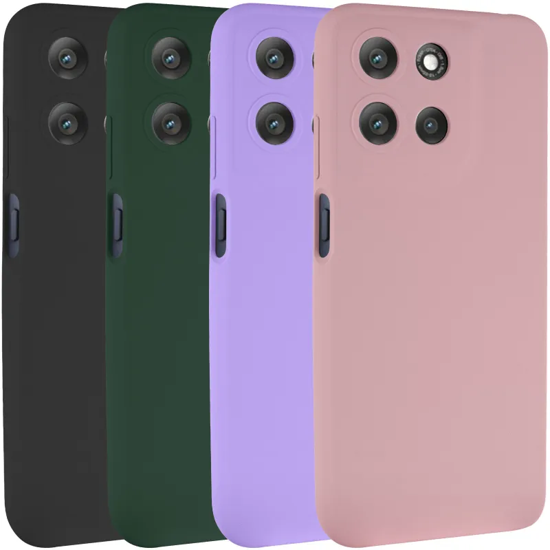 Чехол Silicone Case Lakshmi Premium з закритою камерою на Motorola Moto G15 4G фото 2 из 2