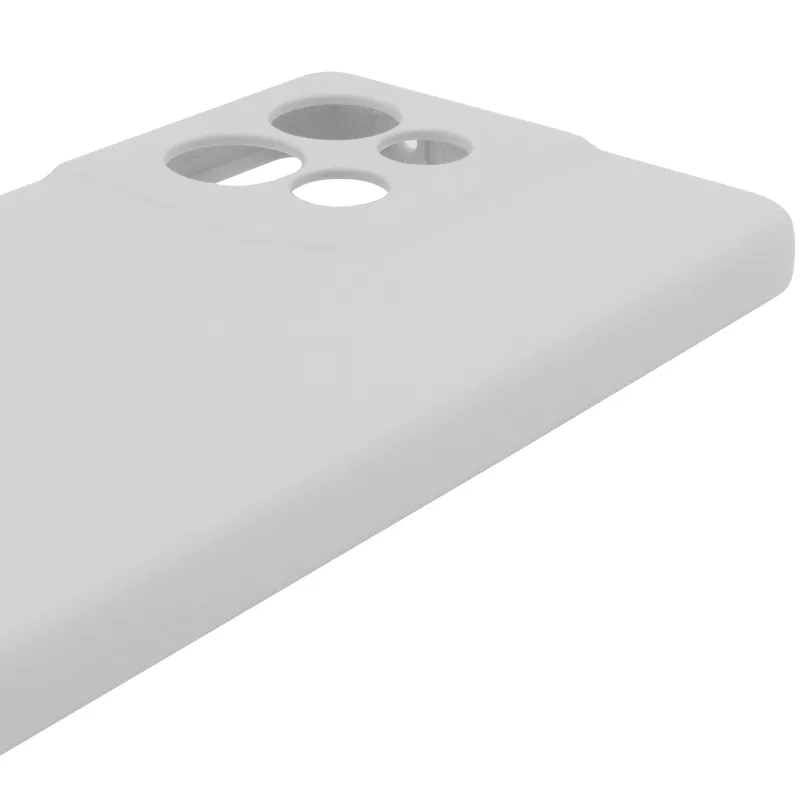Чехол Silicone Cover Ummi Lakshmi Full Camera (AA) для Motorola Edge 50 Neo – Белый / White. Фото 5 из 6