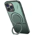 TPU+PC чохол Kalebol Magnetic Case для Apple iPhone 16 Pro Max – Grey Green. Фото 3 з 3