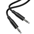 Аудіо кабель Aux Borofone BL26 Standard (1m) – Black. Фото 4 з 6