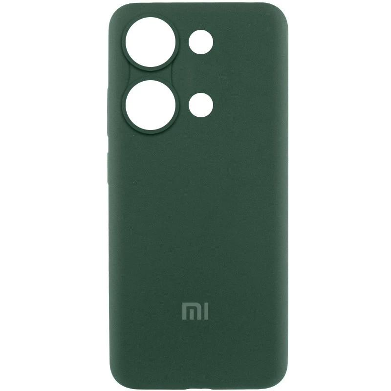 Чохол Silicone Case Lakshmi Premium L з закритою камерою на Xiaomi Redmi Note 13 Pro 4G – Зелений / Cyprus Green. Фото 2 з 4
