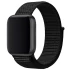 Ремінець Nylon для Apple watch 38mm/40mm – Чорний / Black. Фото 2 з 4