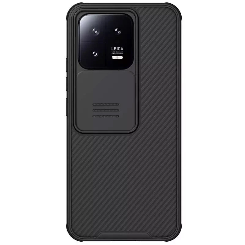

Карбоновая накладка Nillkin Pro со шторкой для камеры для Xiaomi 13 Pro (Black)