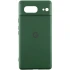 Чехол Silicone Case Lakshmi Premium L с закрытой камерой для Google Pixel 7 – Зеленый / Cyprus Green. Фото 2 из 5