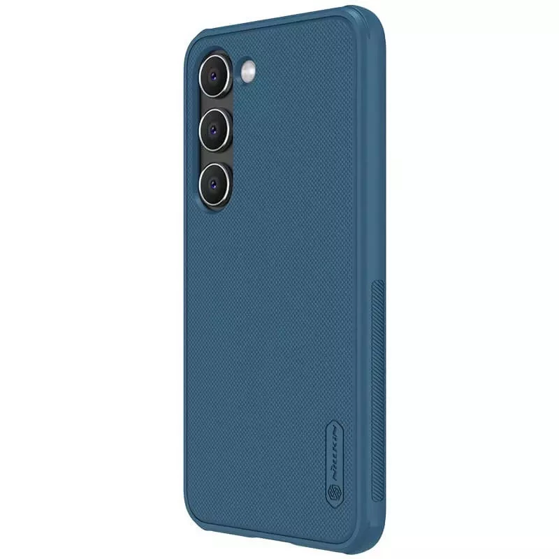 Пластикова накладка Nillkin Pro на Samsung Galaxy S24+ – Синій / Blue. Фото 2 з 5