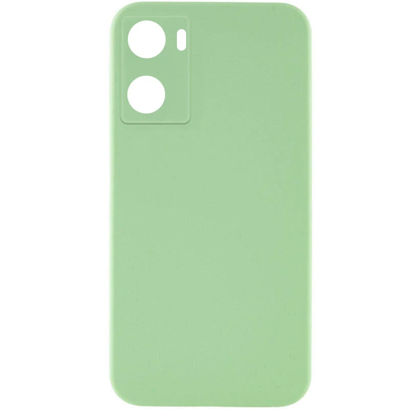 Чохол Silicone Case Lakshmi Premium із закритою камерою для Oppo A57s – М'ятний / Mint. Фото 1 з 2