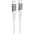 Дата кабель Hoco U111 Discovery Edition Type-C to Type-C 60W (1.2m) – Grey. Фото 1 з 4