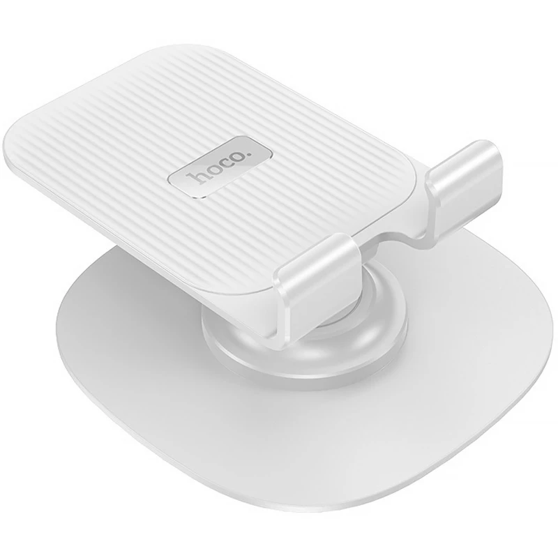 Подставка для телефона Hoco HD6 Winner dual-axis rotating – White. Фото 2 из 4