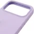 Чохол Silk (AA) NO LOGO with Magnetic Fit для Apple iPhone 17 Pro (6.3") – Бузковий / Lilac. Фото 6 з 7