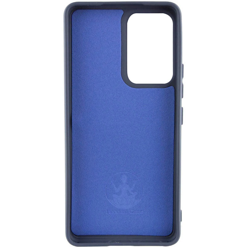 Чохол Silicone Case Lakshmi Premium із закритою камерою для Samsung Galaxy A12 – Темно-синій / Midnight blue. Фото 4 з 6