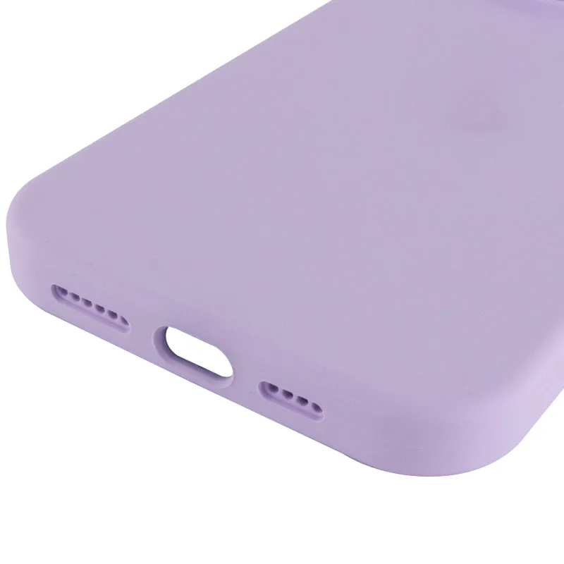 Чехол Silk Full Protective (AA) NO LOGO для Apple iPhone 16 Pro Max – Сиреневый / Lilac. Фото 12 из 18