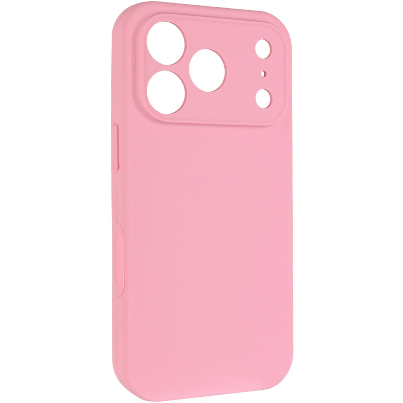 Чехол Silk Full Camera Protective (AA) NO LOGO для Apple iPhone 17 Pro (6.3") – Розовый / Light pink. Фото 2 из 8