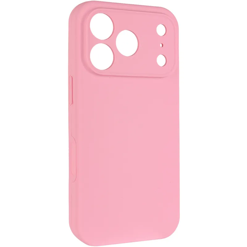 Чехол Silk Full Camera Protective (AA) NO LOGO для Apple iPhone 17 Pro Max (6.9") – Розовый / Light pink. Фото 1 из 5