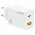 СЗУ Amaya E221D PD25W+QC3.0 (1USB-A/1C) – White. Фото 1 из 2