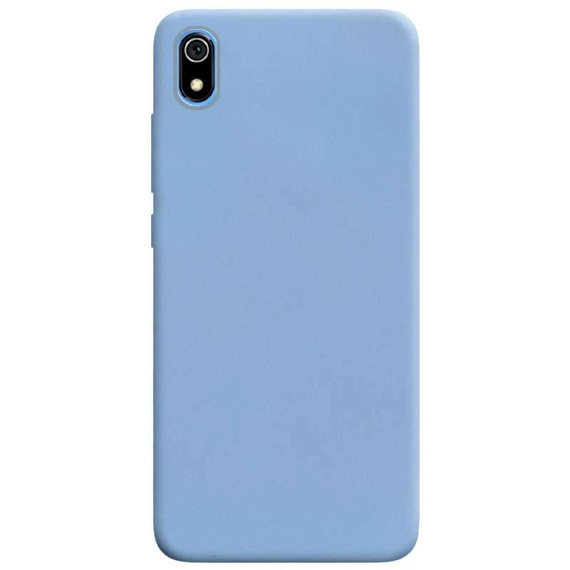 

Кольоровий силіконовий чохол на Xiaomi Redmi 7A (Блакитний / Lilac Blue)