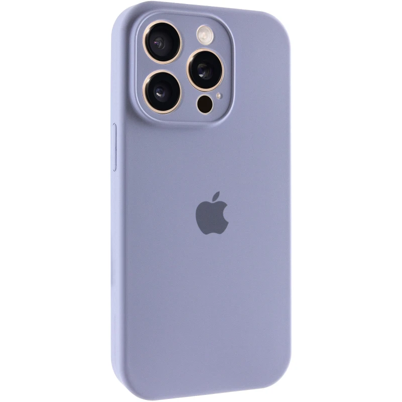 Чохол Silicone Case з захистом камери на Apple iPhone 13 Pro Max (6.7") – Сірий / Lavender Gray. Фото 2 з 9