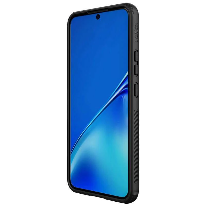 Пластикова накладка Nillkin Pro на Samsung Galaxy S22 – Чорний / Black. Фото 4 з 5