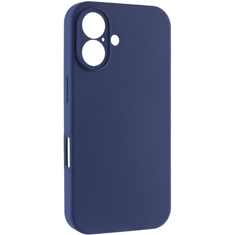 Чохол Silk Full Camera Protective (AA) NO LOGO для Apple iPhone 17 (6.3") – Синій / Deep navy. Фото 1 з 7