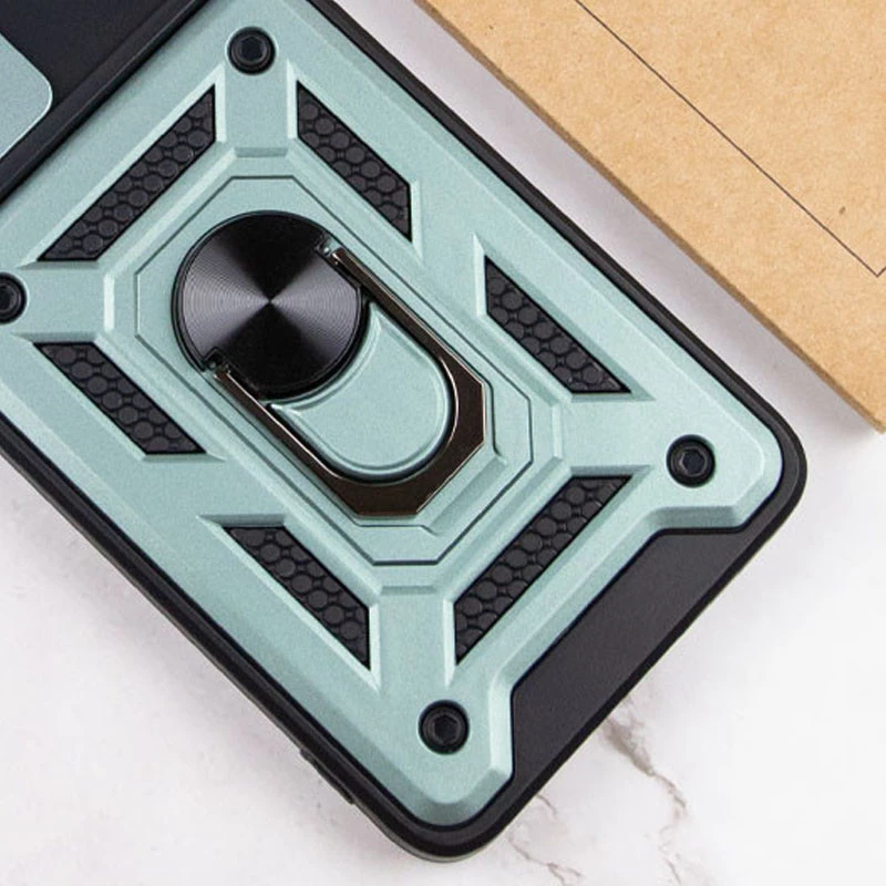 Протиударний чохол Serge Ring з захистом камери на Samsung Galaxy A55 – Зелений. Фото 3 з 6