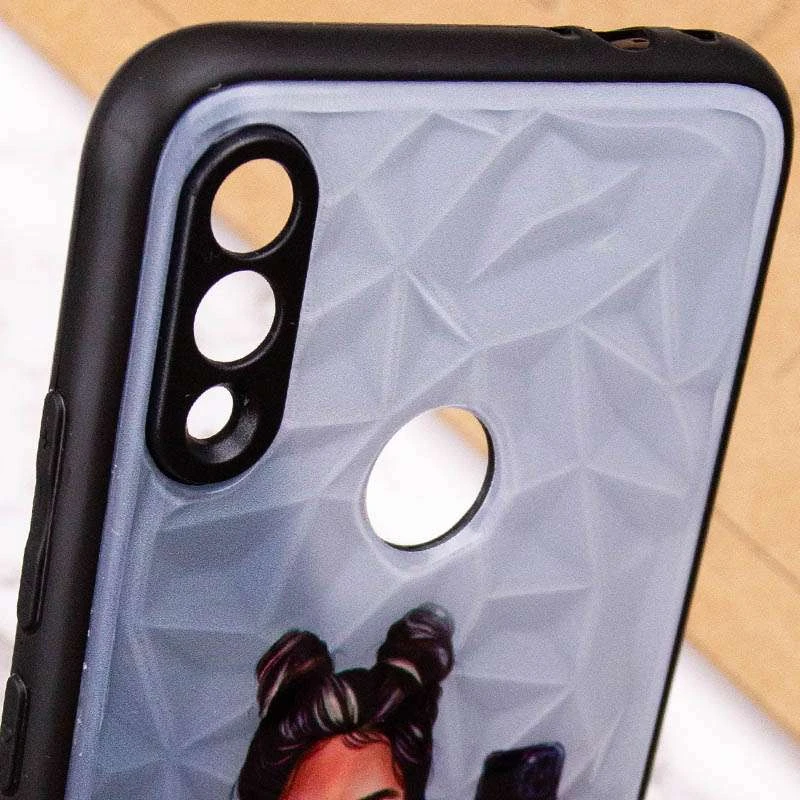 Стеклянный чехол Prisma Ladies на Xiaomi Redmi Note 7 / Note 7 Pro / Note 7s – Black in White. Фото 5 из 6