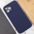 Чохол з захистом камери Silicone Case для Apple iPhone 12 Pro Max (6.7") – Темно-синій / Midnight blue. Фото 5 з 6