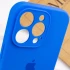 Чехол Silicone Case с защитой камеры для Apple iPhone 13 Pro (6.1") – Синий / Capri Blue. Фото 7 из 7