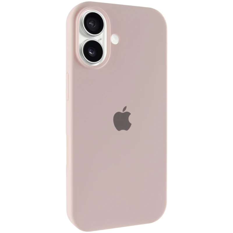 Чохол Silicone Case з закритим низом на Apple iPhone 16 – Рожевий / Chalk Pink. Фото 3 з 7
