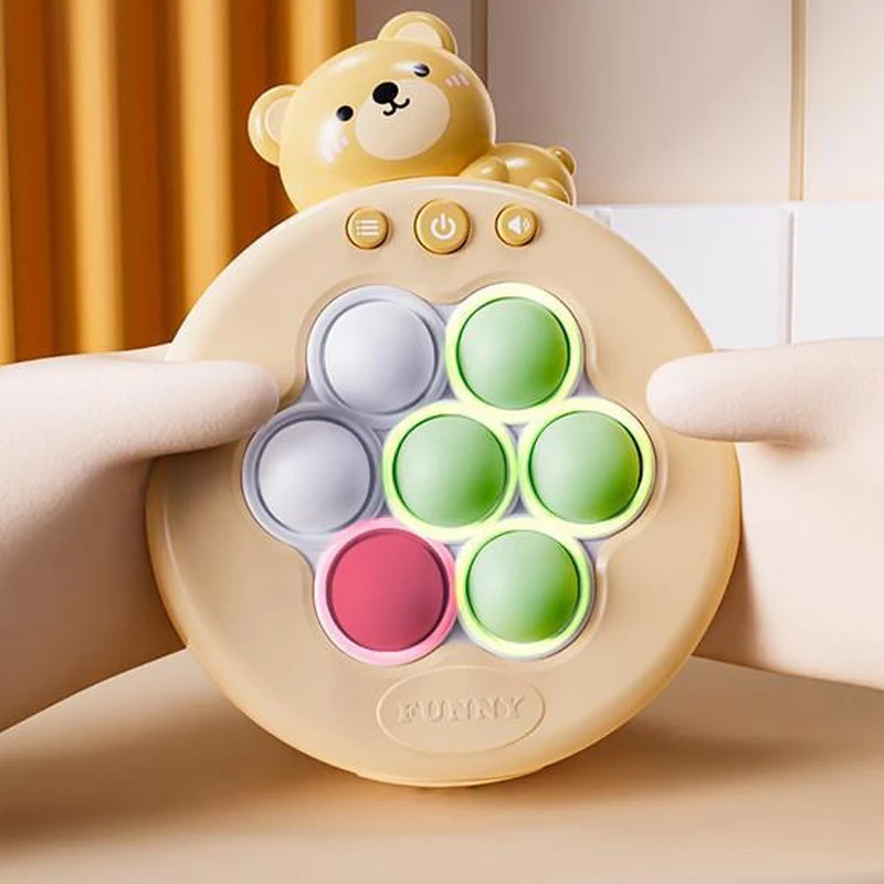 Портативна гра Pop-it Speed Push Game Ver.6 – Bear. Фото 3 з 5