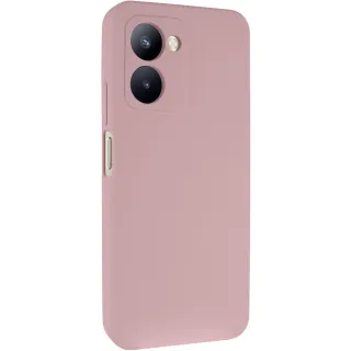 Чехол Silicone Case Lakshmi Premium з закритою камерою на Realme C33 — Розовый / Pink Sand